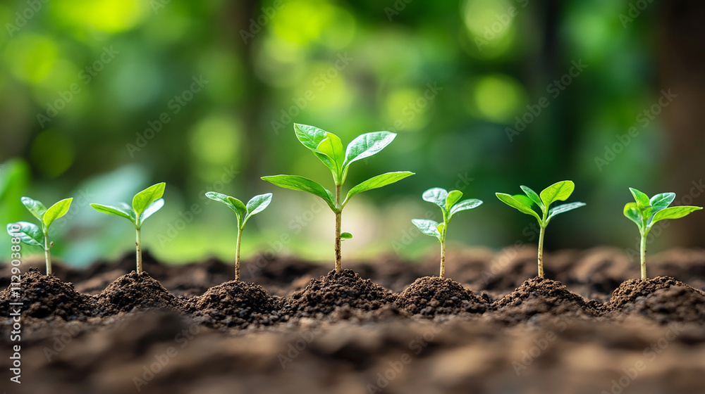 Fototapeta premium The entrepreneur studies diversified portfolios for higher returns in 2025.