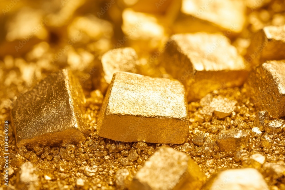 Gold bar background Gold bar background