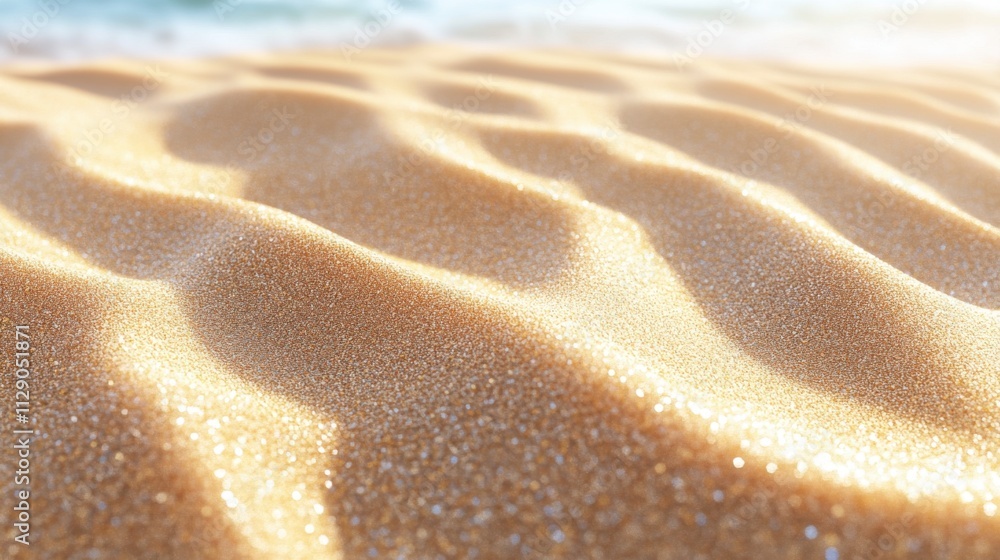 sand waves on the beach sand waves on the beach