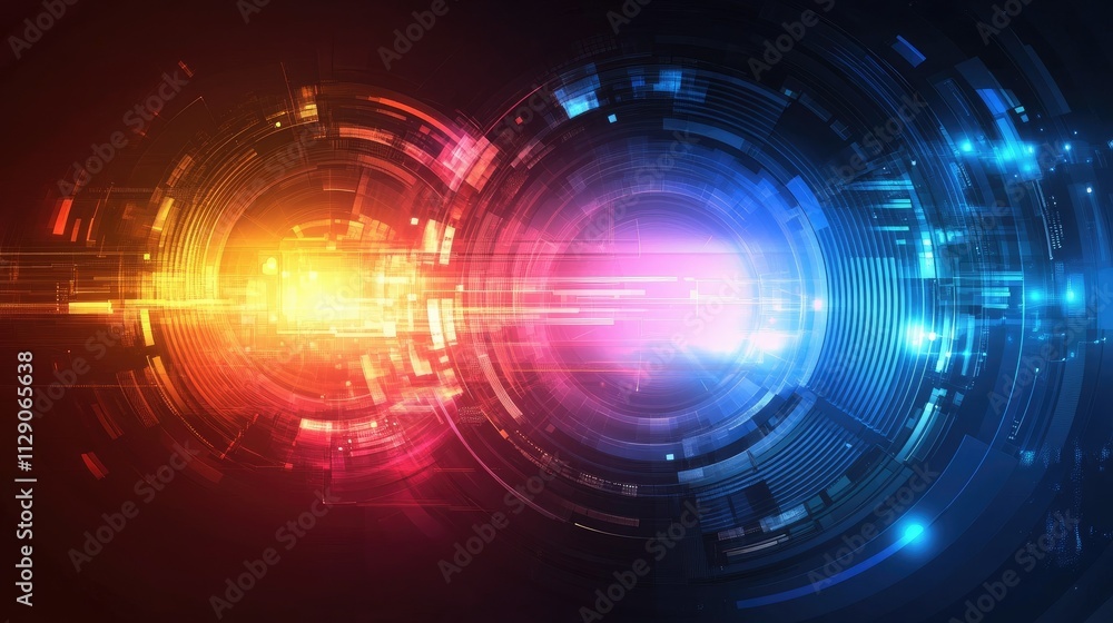 Technological abstract concept backgrounds Technological abstract concept backgrounds