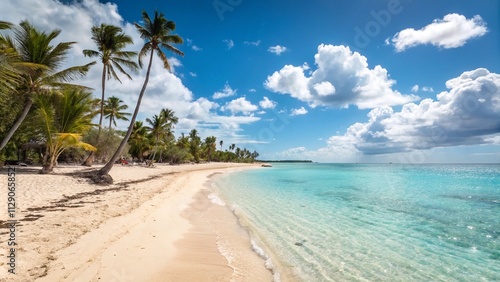 Fototapeta Naklejka Na Ścianę i Meble -  Closeup of waves sand beach and blue summer sea. Panoramic beach landscape.