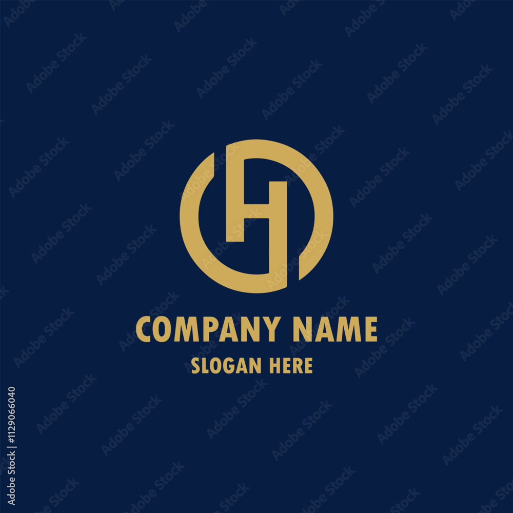 abstract letters logo monogram