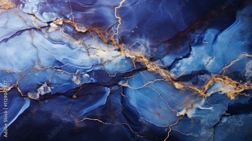 A blue and gold ocean with a rocky shoreline A blue and gold ocean with a rocky shoreline