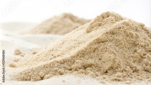 Fototapeta Naklejka Na Ścianę i Meble -  Closeup of waves sand beach and blue summer sea. Panoramic beach landscape.
