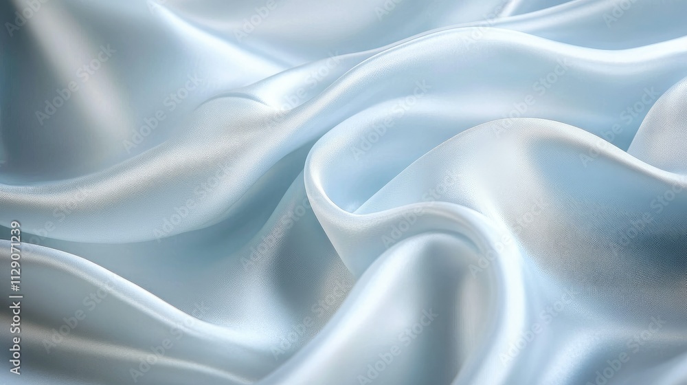 Obraz premium Soft silk textures in serene elegance