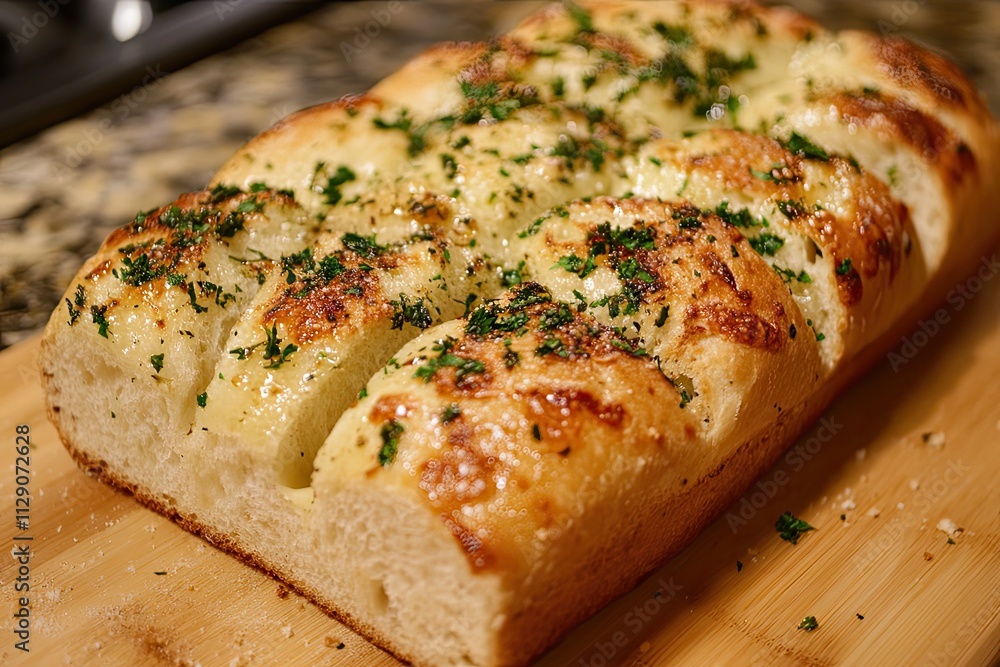 Delicious Garlic Herb Bread Loaf Baked To Perfection Delicious Garlic Herb Bread Loaf Baked To Perfection