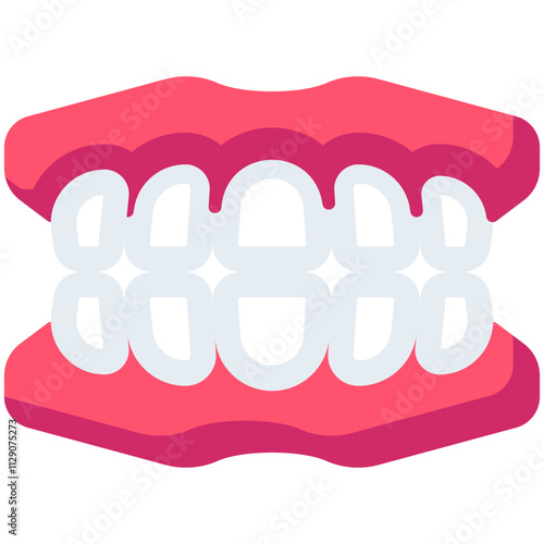 denture Flat Icon