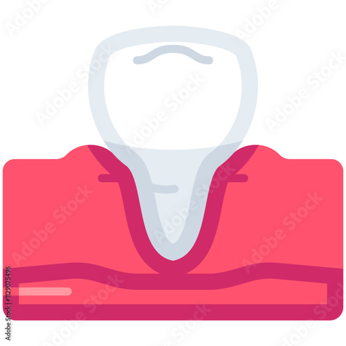 incisor teeth Flat Icon