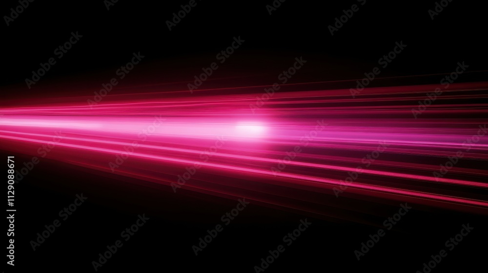 Horizontal Gradient Laser Beams in Pink and Red with Dynamic Motion Horizontal Gradient Laser Beams in Pink and Red with Dynamic Motion