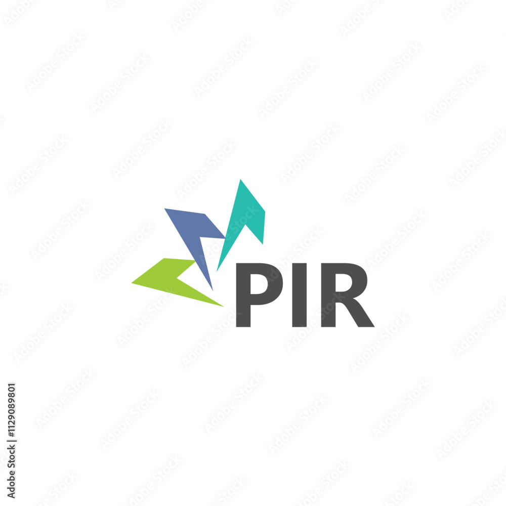 PIR letter logo design on white background. Creative modern PIR letter logo design. Vector design. PIR letter logo design on white background. Creative modern PIR letter logo design. Vector design.