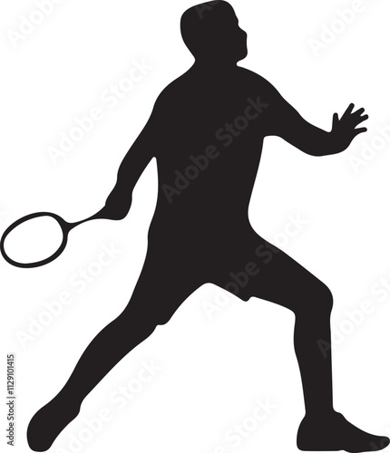 silhouette vector with white vector with white background