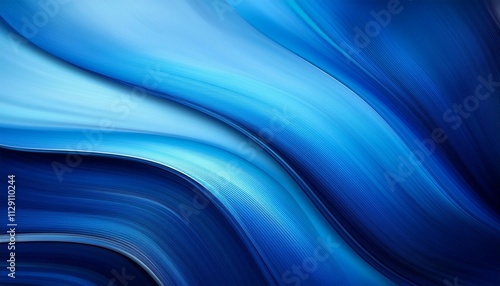 abstract blue background blue curve design smooth shape by blue color with blurred lines