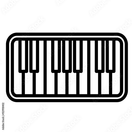 Piano Keyboard Icon