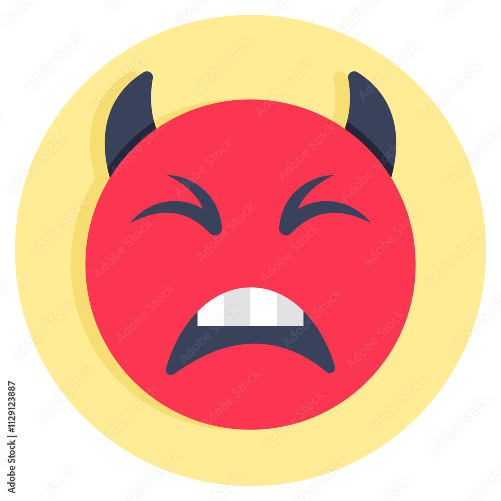 Premium download icon of demon face Premium download icon of demon face