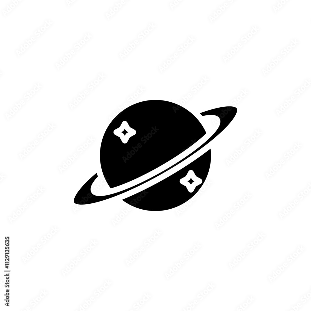 Space icon Flat vector set outline Space icon Flat vector set outline