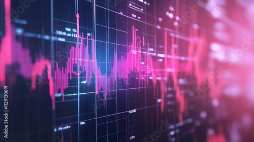 Financial Analyst Explaining Inflation's Impact on Fixed-Income Investments with Data Visualization