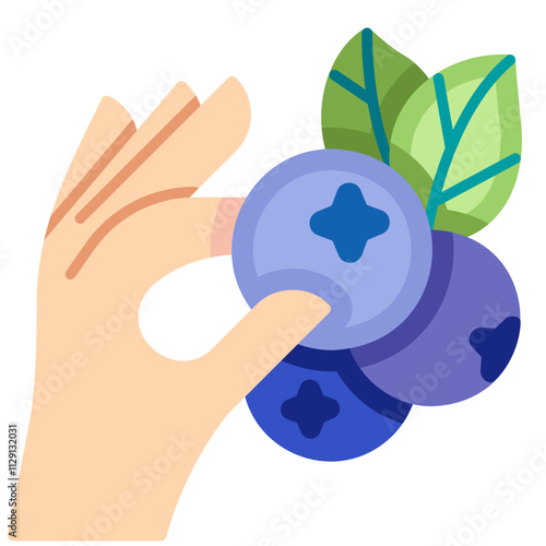 Pick Berry Flat color