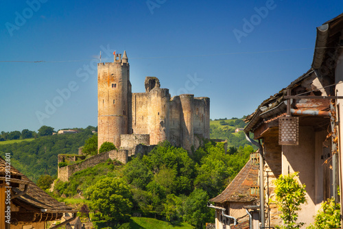 Forteresse château fort de Najac, Aveyron