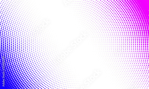 Gradient halftone background with vibrant color transitions
