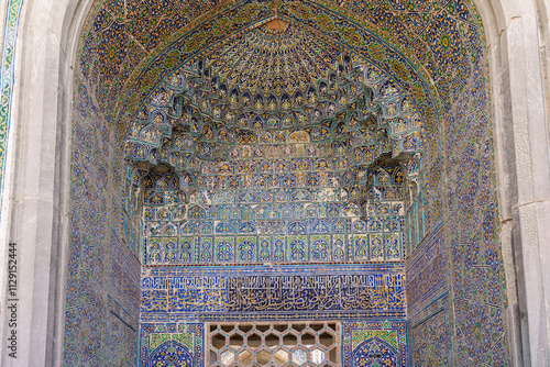 Uzbekistan - Samarkand - Registan - Sherdor Madrasa photo