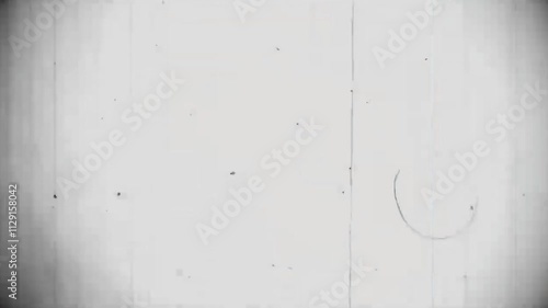 Old Vintage TV Screen with Static and Dust Texture