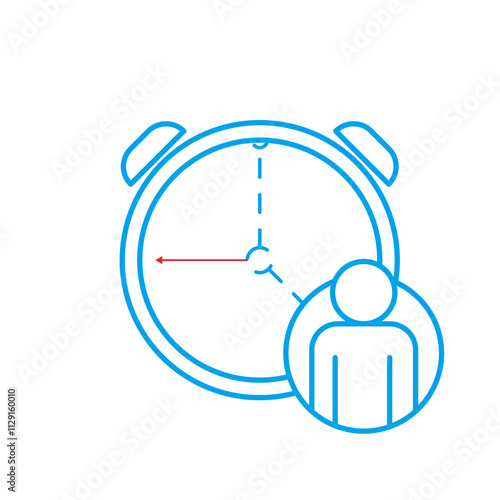 time is money concept, Time to work