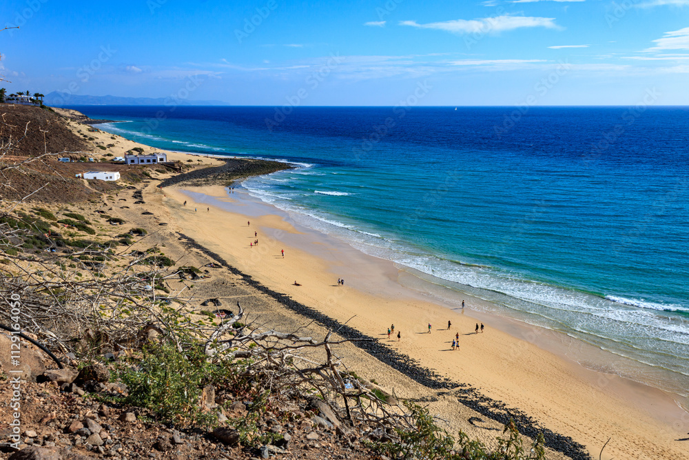 Esquinzo Beach on Fuerteventura, Canary Islands – Scenic View Esquinzo Beach on Fuerteventura, Canary Islands – Scenic View