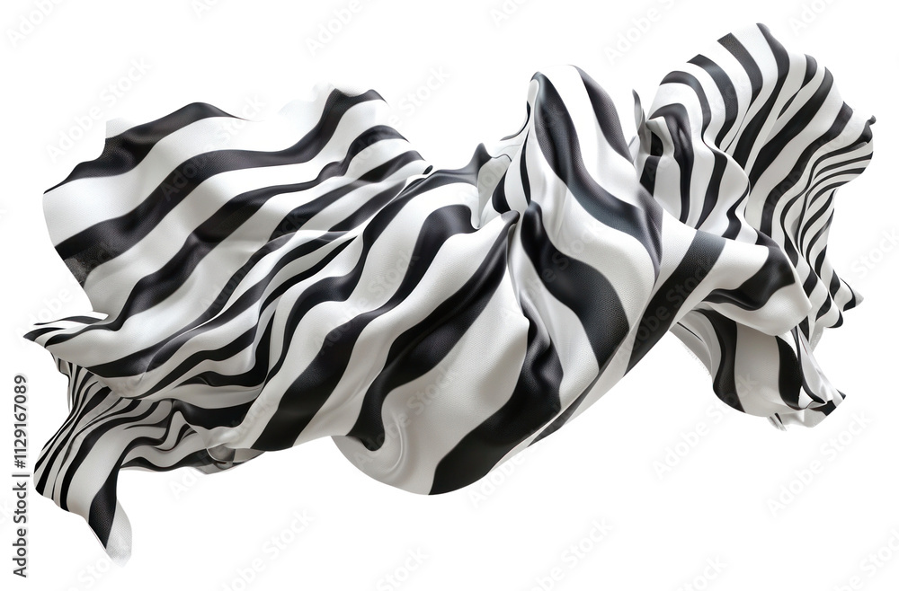 PNG Zebra pattern fabric white white background monochrome.