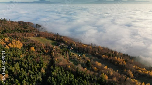 landscape with mountains