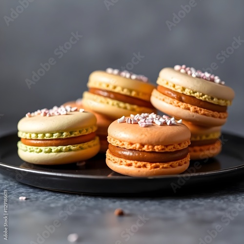 Sweet provans macaroons photo