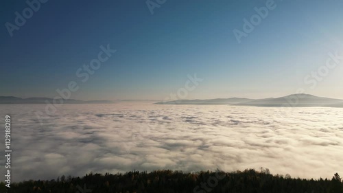 sunrise over the mountains