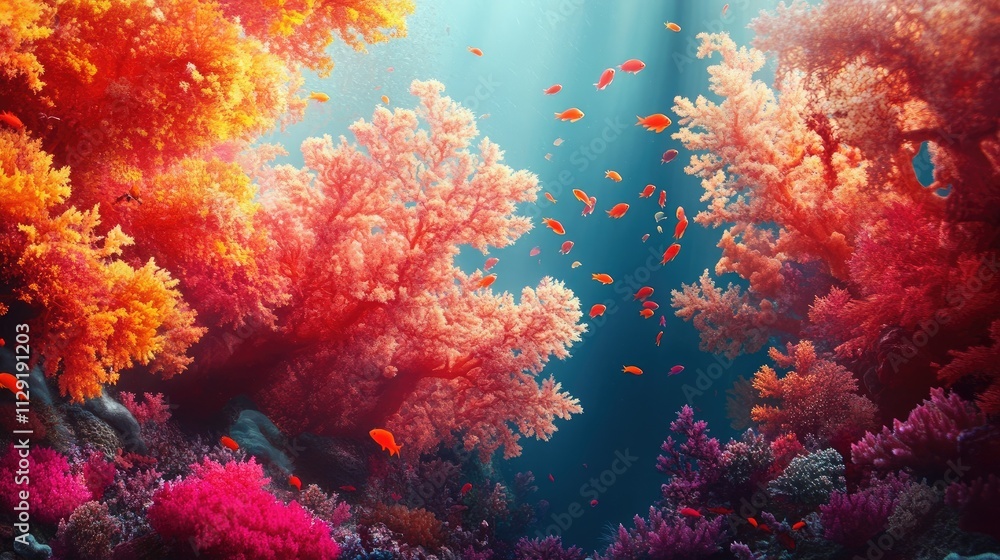 Naklejka premium Abstract coral backgrounds wallpapers