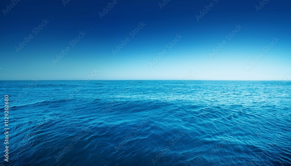 Fototapeta premium gradient background ocean blue water nature
