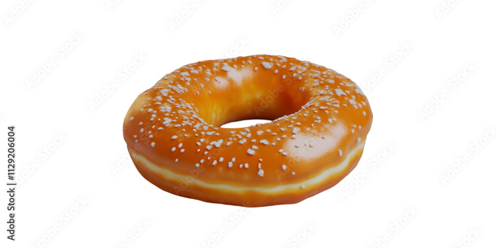 Glazed Donut Isolated on White Background
Glazed Donut Isolated on White Background