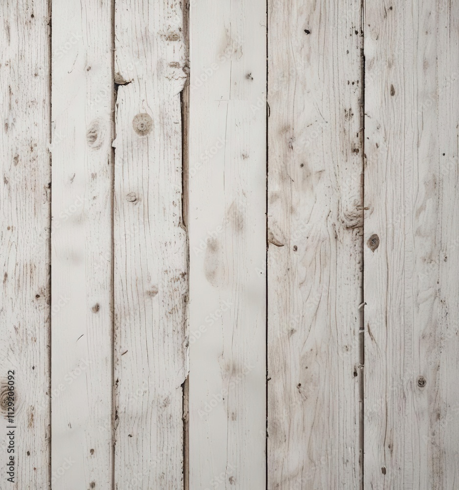 Close-up of weathered white wood planks with natural wood grain, vintage, aged Close-up of weathered white wood planks with natural wood grain, vintage, aged