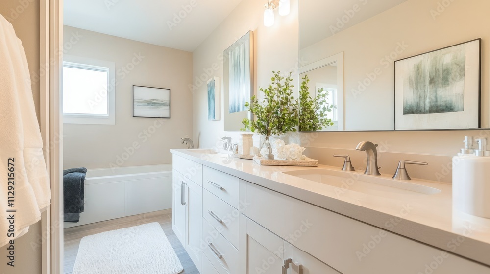 Bright and Airy Modern Washroom Design Bright and Airy Modern Washroom Design