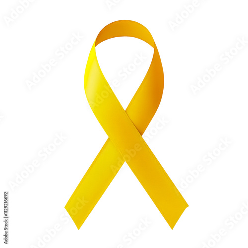 ribbon symbolizing awareness for cancer