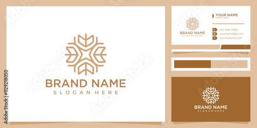 circle wheat agriculture logo symbol design illustration inspiration