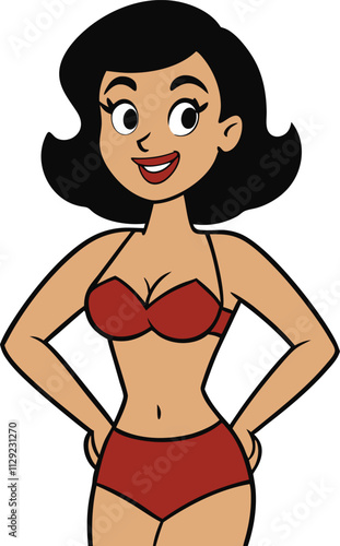 Retro Bikini Beauty 