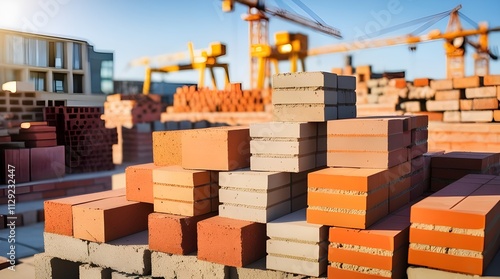 Building Foundations, Bricks at a Dynamic Construction Site