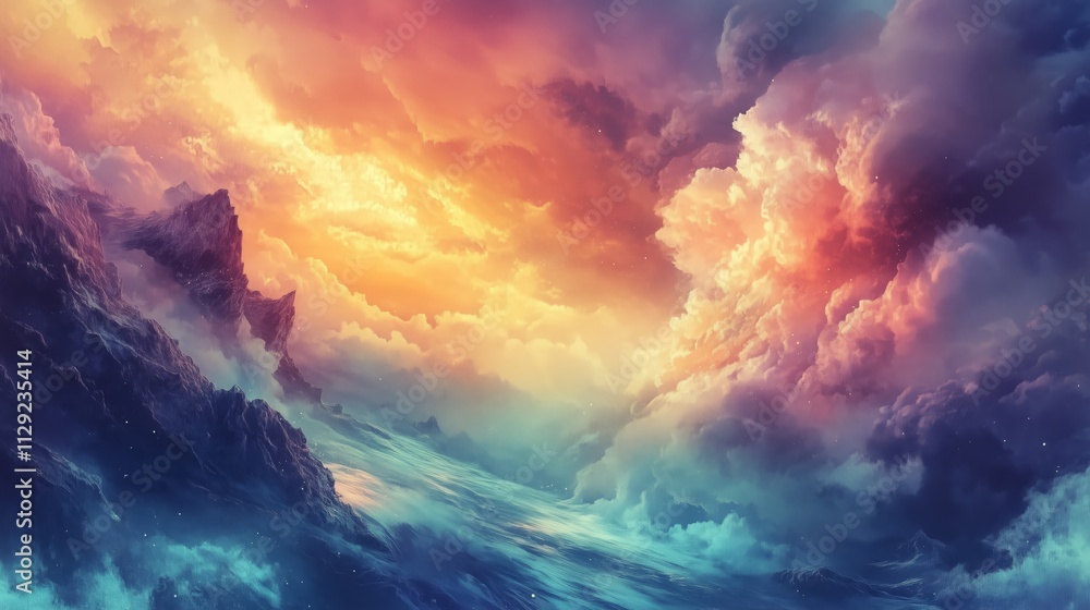 Watercolor background Watercolor background