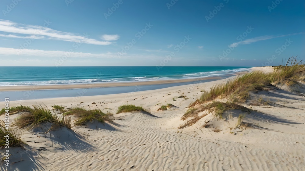 on the beach on the beach