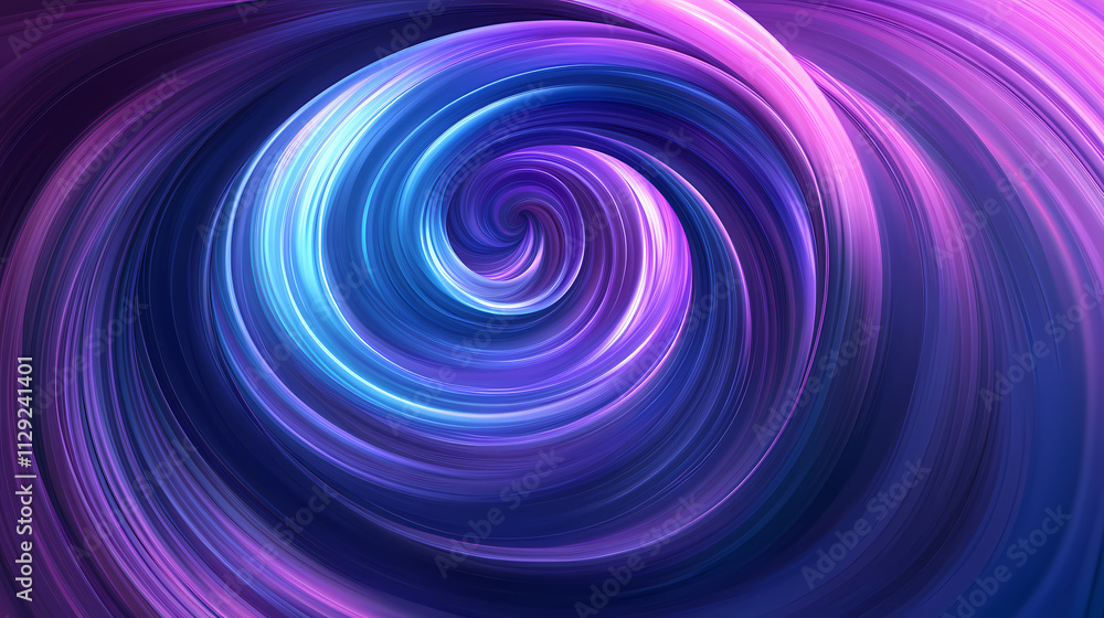 A swirling cosmic vortex with vibrant purple and blue hues, a breathtaking abstract space. Whirlpool. Illustration A swirling cosmic vortex with vibrant purple and blue hues, a breathtaking abstract space. Whirlpool. Illustration
