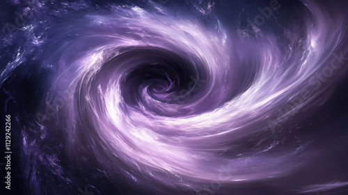 A vortex of swirling smoke erupted into existence, its color a maddening whirlpool of purple and silver, purple, silver, colors shifting. Whirlpool. Illustration