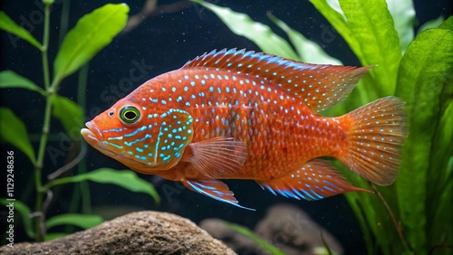 fish in aquarium