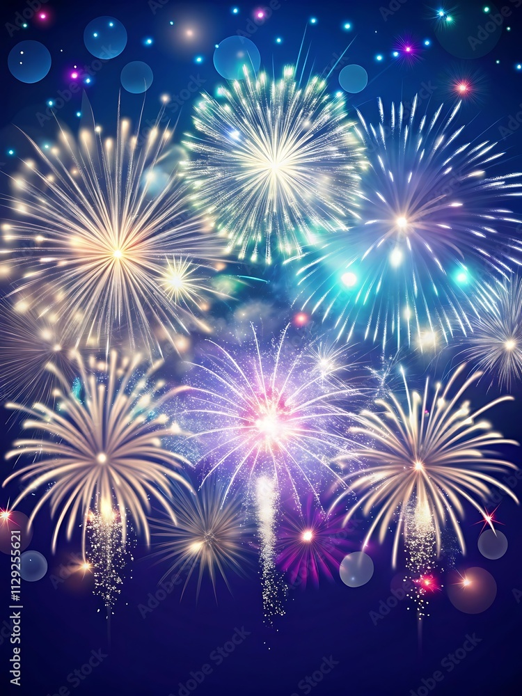 Fireworks background. New year celebration concept. Fireworks background. New year celebration concept.