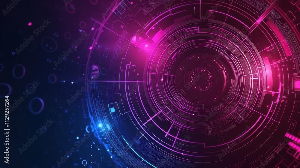 Abstract Futuristic Technology Background Design Abstract Futuristic Technology Background Design