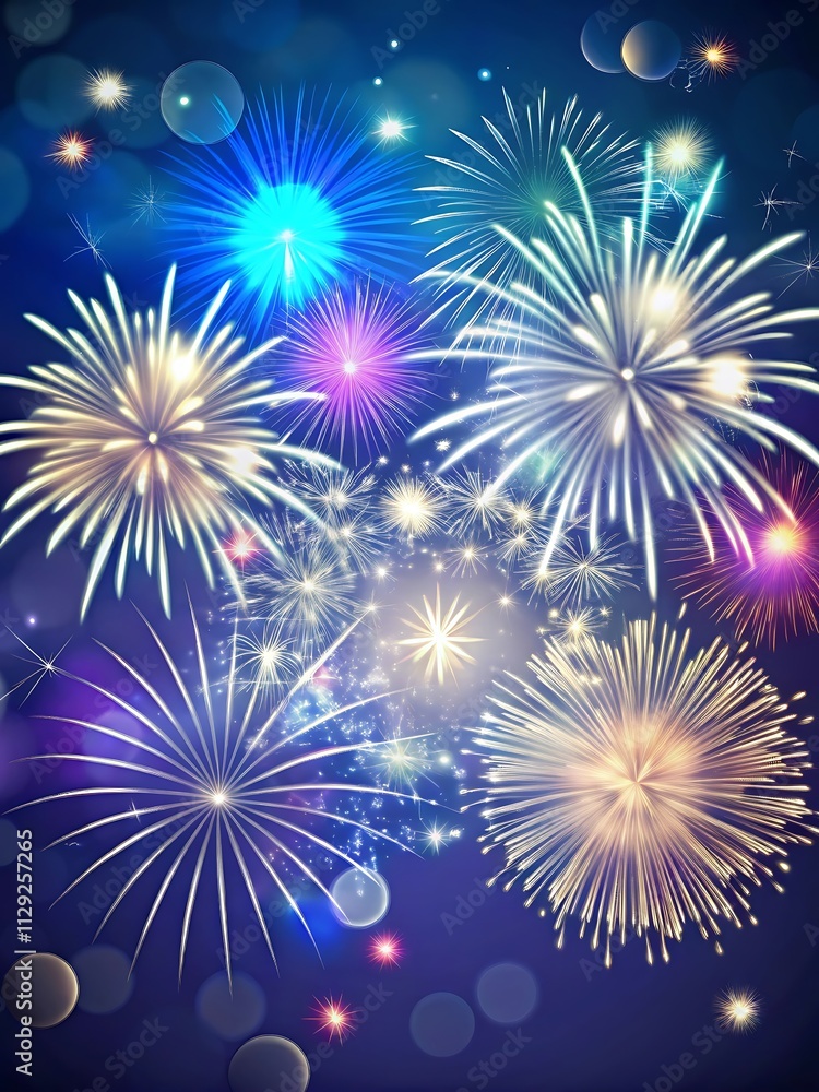 Fireworks background. New year celebration concept. Fireworks background. New year celebration concept.