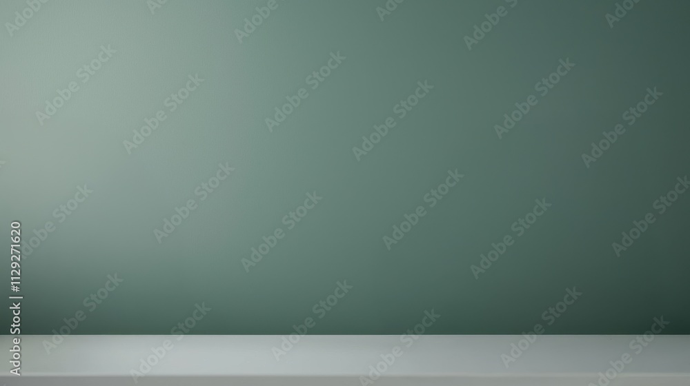 Minimalistic and Modern Green Wall with Clean Surface, Ideal for Product Display, Home Decor, or Interior Design Projects in Contemporary Style Minimalistic and Modern Green Wall with Clean Surface, Ideal for Product Display, Home Decor, or Interior Design Projects in Contemporary Style