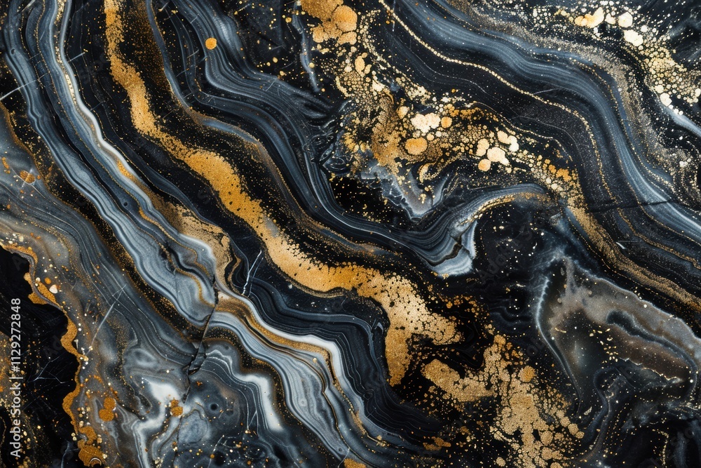 Artistic marble texture background with dynamic patterns, close-up Artistic marble texture background with dynamic patterns, close-up